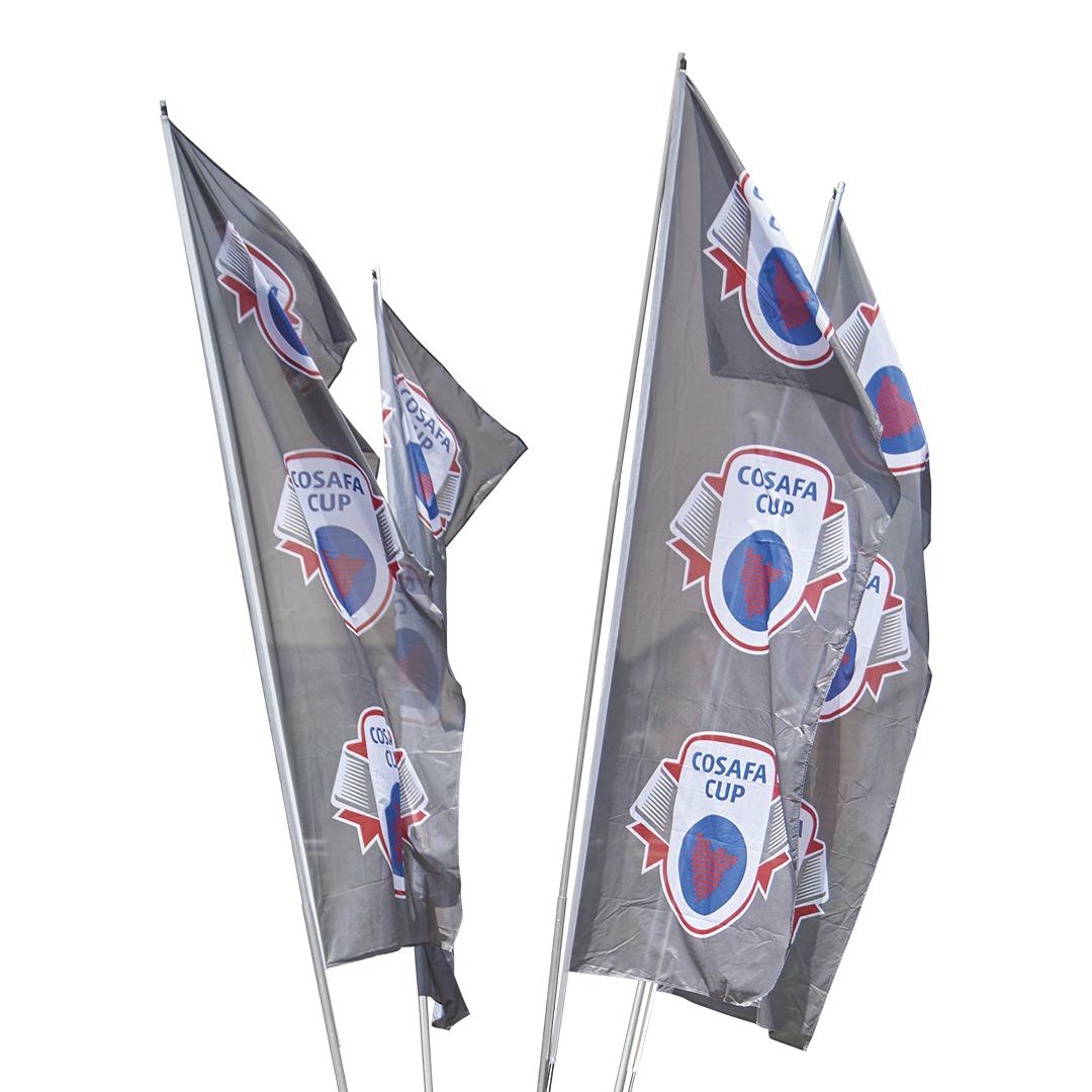 4 - Pole Cluster Flag (4 Poles Base & Bag) - Hardware Only 100cm